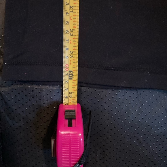 “LULULEMON”  Reversible Cropped Pants with Tri Colour Top Band/ Stripe. - Picture 13 of 13